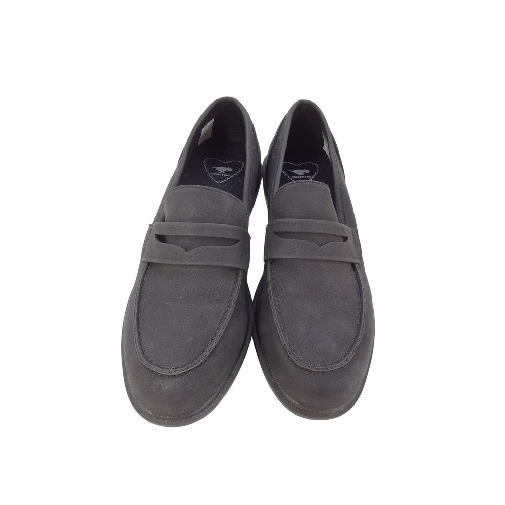Rocket Dog Womens Black Matte Penny Loafers Slip On Flats Moc Toe 9